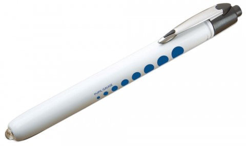 "Metalite Reusable Penlight White w/ Pupil Gauge each"