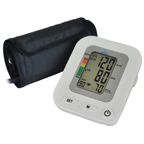 "Full Automatic Blood Pressure w/Extra Large Cuff & 4 AA Batt"