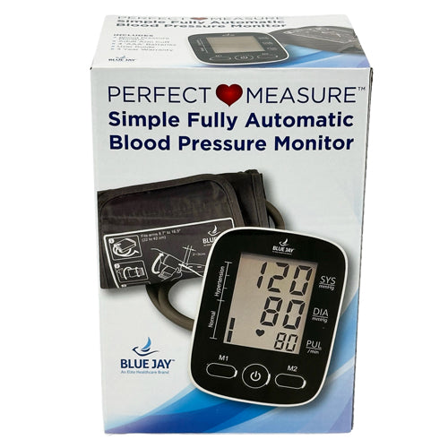 "Perfect Measure Simple Fully Auto Blood Pressure Blue Jay"