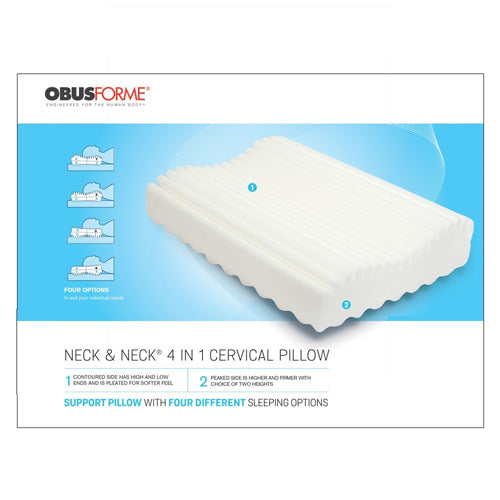 "Neck & Neck 4 in 1 Cervical Pillow"