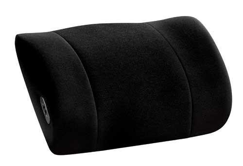 "Lumbar Support with Massage Obusforme Black(Side to Side)"