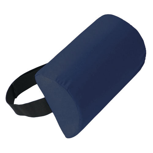 Lumbar Roll Half w/ Strap 7" x 11" Navy