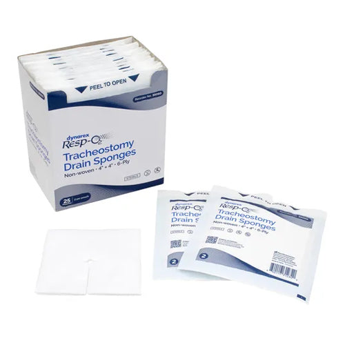 "Non-Woven Drain/ IV Sponge 4""x4"" 6 Ply 25-2/Pk Sterile"