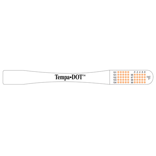 "Tempa-Dot Disposable Thermometer,Non-Sterile Bx/100"