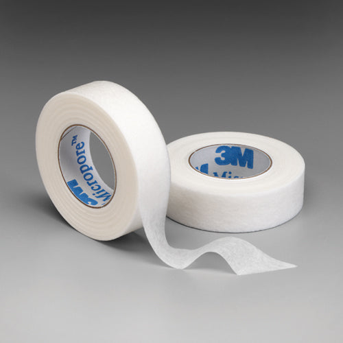 "Micropore Surgical Tape White 1"" X 10 Yards Bx/12"