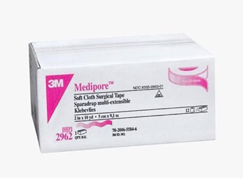 "Medipore Tape 2"" x 10 Yard Bx/12"