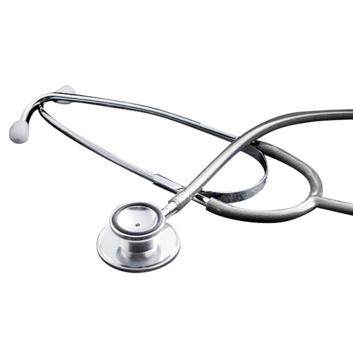 Dual Head Gray Stethoscope 22"