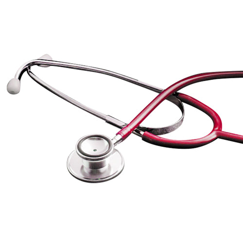 Dual Head Red Stethoscope 22"