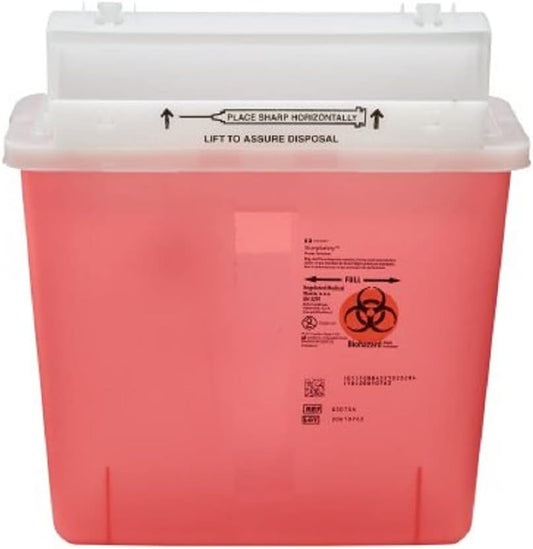 Sharps IN-ROOM Container, 5 Qt Each