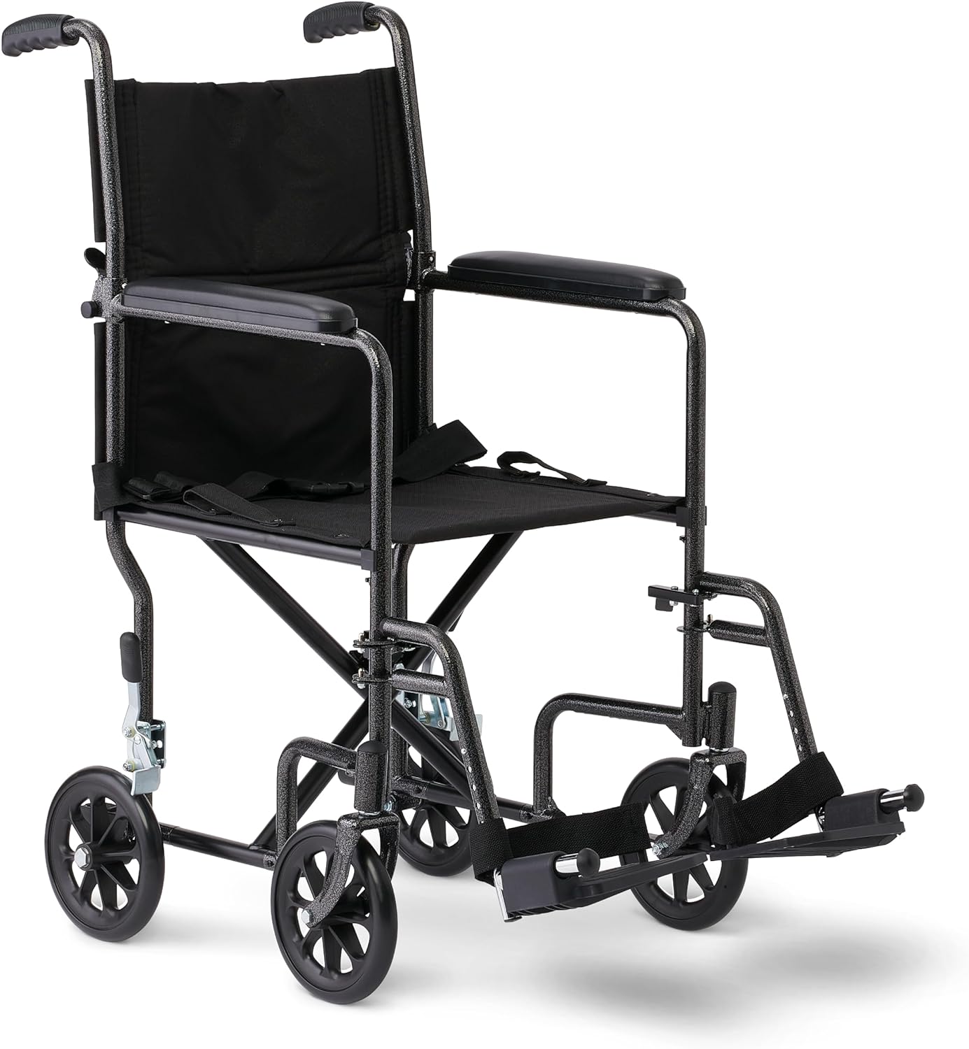 Wheelchair Transport Lightweight Blue 17"