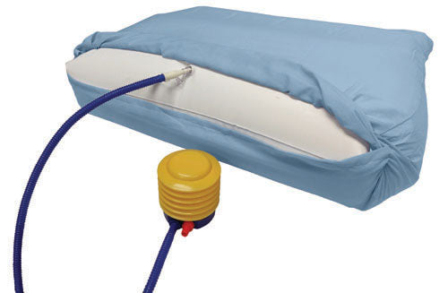 Inflatable Bed Wedge w/Cover & Pump, 8"