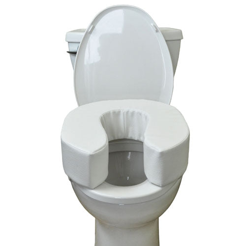 ELEVATE ME SOFTLY Blue Jay 4" Raised Soft Toilet Seat