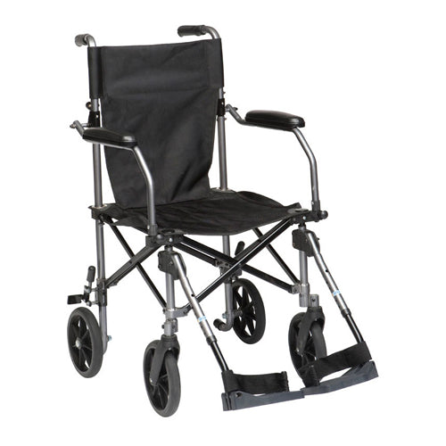 Travelite Transport Chair In A Bag Gunmetal Grey 18"