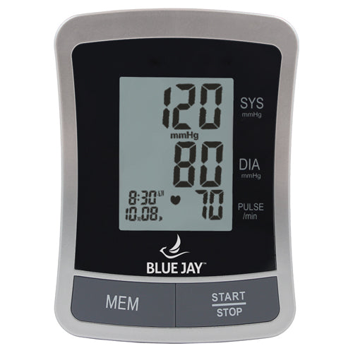 Full Automatic Blood Pressure w/4 "AAA" Blue Jay Brand