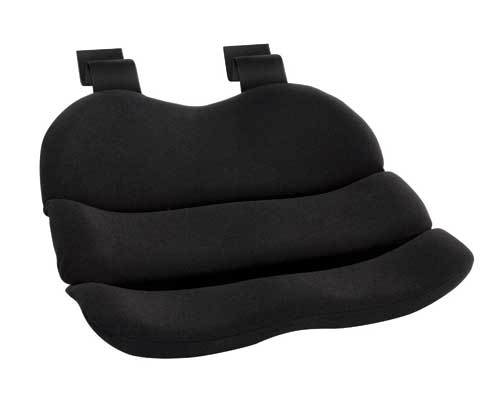 Obus Contoured Seat Cushion Black (Bagged)